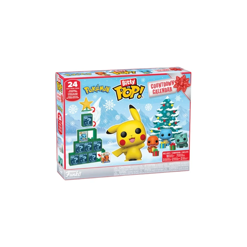 Pokémon Bitty Pop! Funko Advent Countdown Calendar