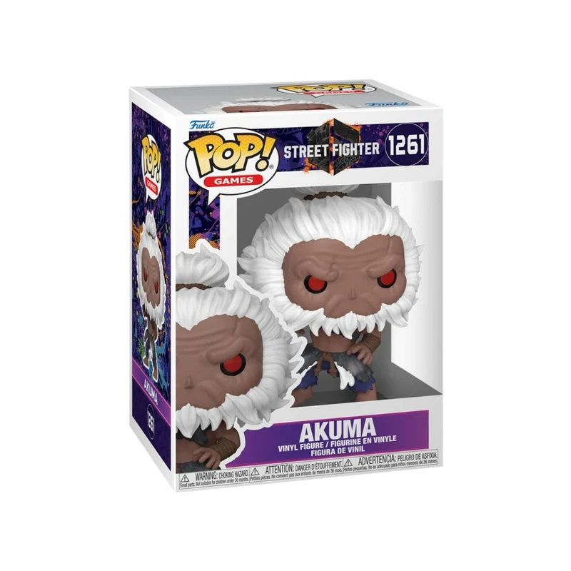 Akuma #1261 Funko Pop - Street Fighter - Chance of Chase - PREORDER