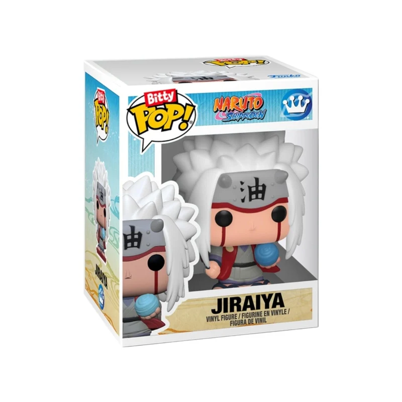 Naruto Uzumaki and Jiraiya 2 pack Bitty Pop - Naruto Shippuden