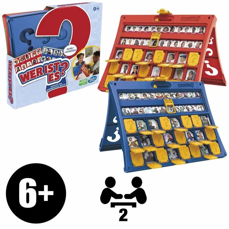 Wer ist es? – Brettspiel ab 6 Jahren – Hasbro Gaming