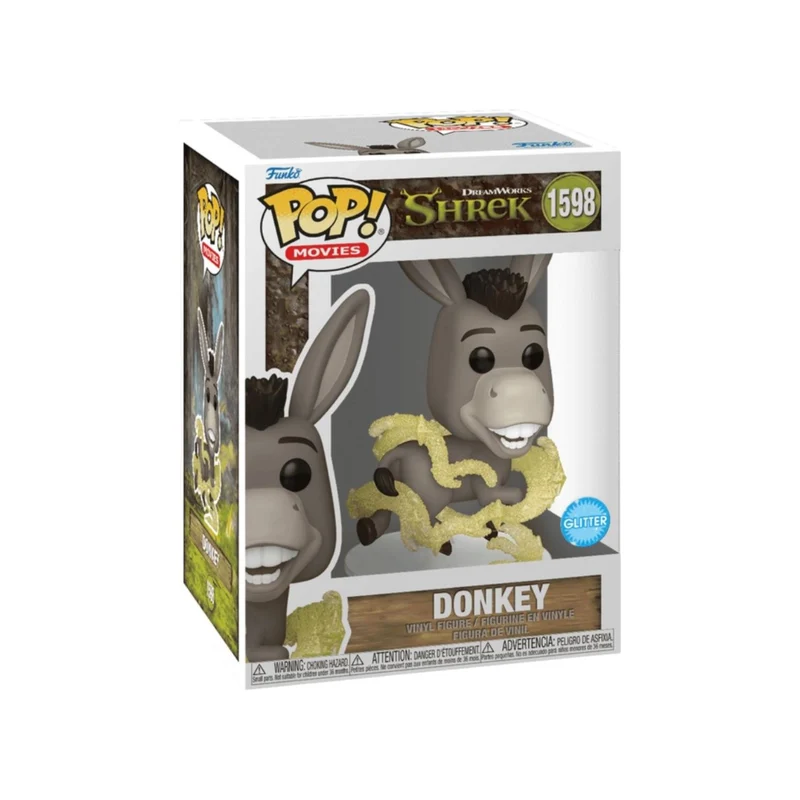 Donkey (Glitter) #1598 Funko Pop - Shrek