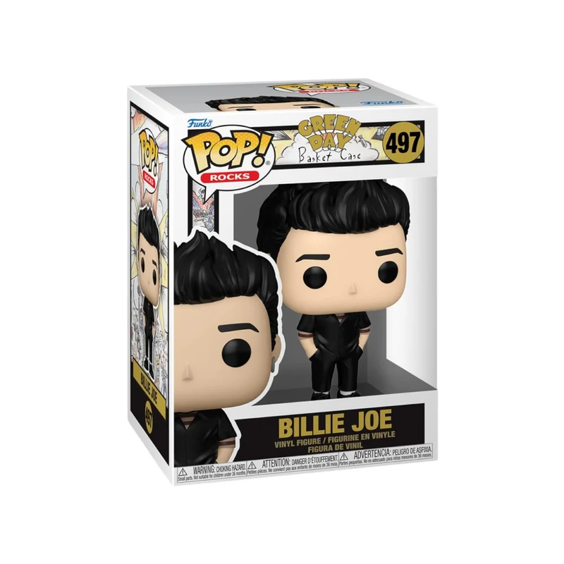 Billie Joe #497 Funko Pop - Green Day: Basket Case