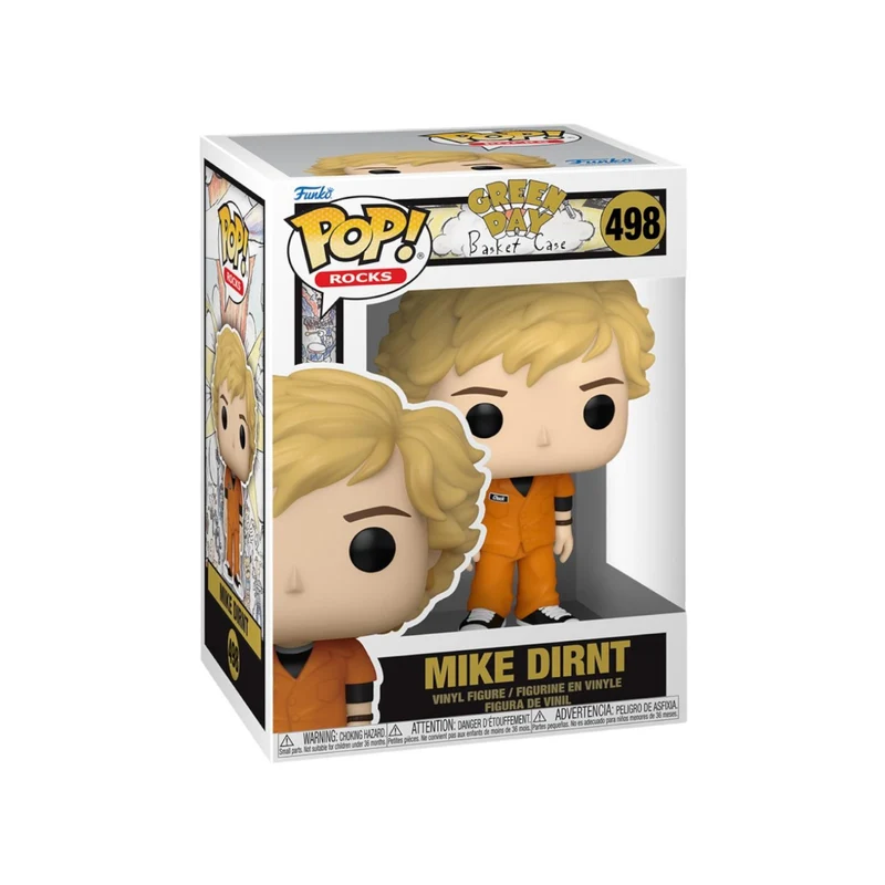 Mike Dirnt #498 Funko Pop - Green Day: Basket Case