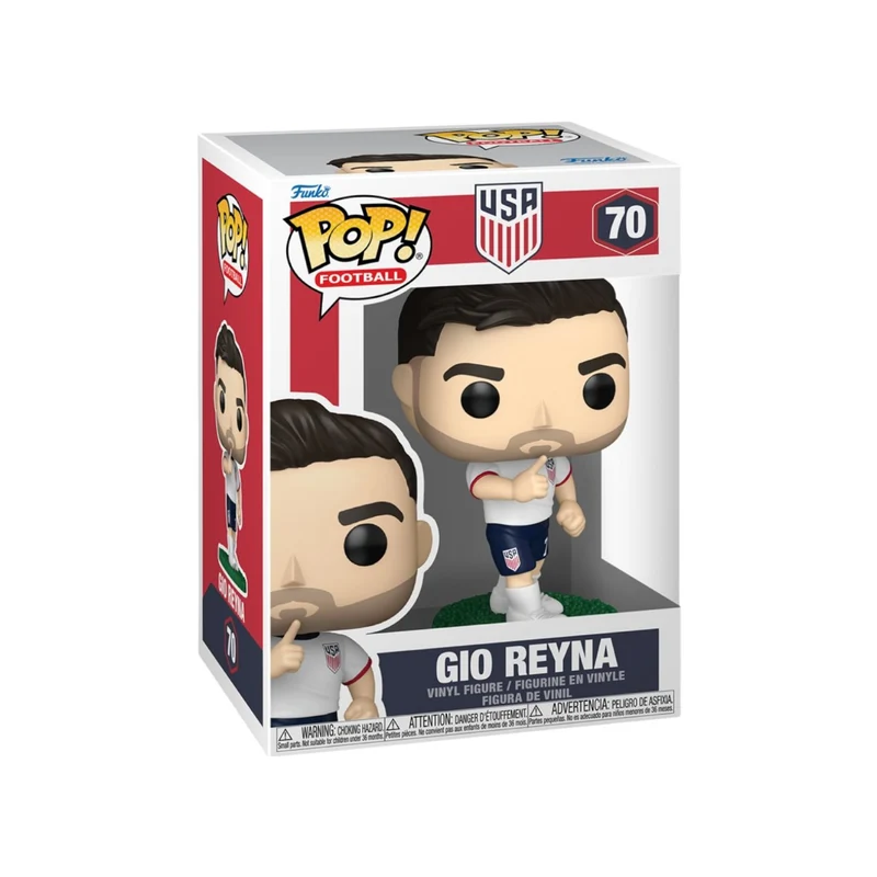 Gio Reyna #70 Funko Pop - USA International Football Team