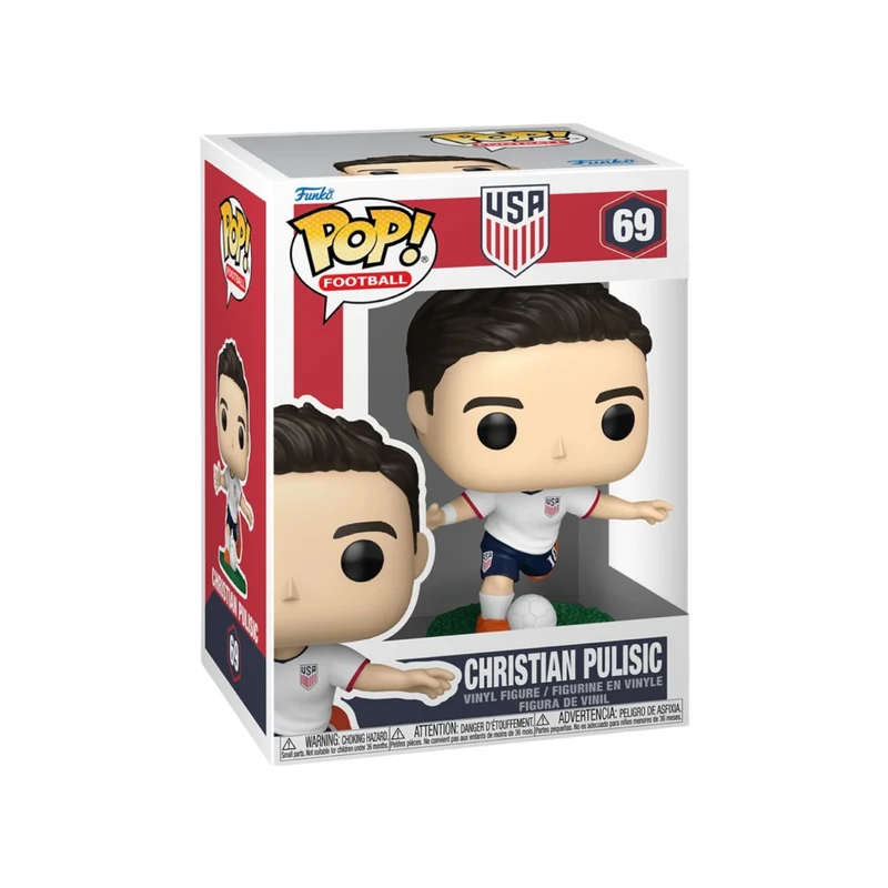 Christian Pulisic #69 Funko Pop - USA International Football Team