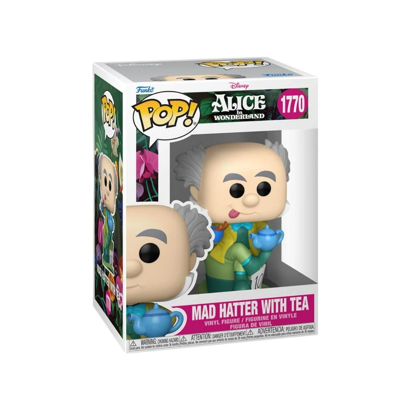 Mad Hatter with Tea #1770 Funko Pop - Alice in Wonderland