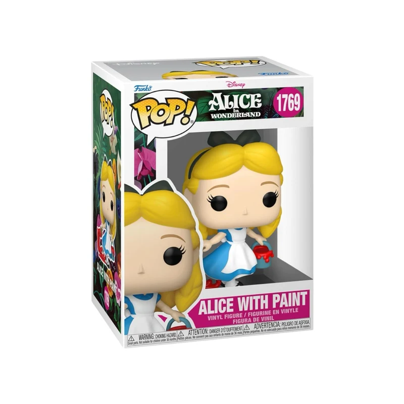 Alice with Paint #1769 Funko Pop - Alice in Wonderland