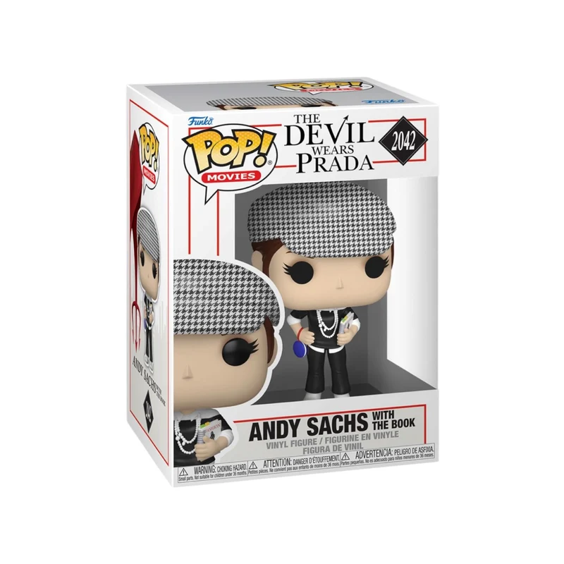 Andy Sachs with the Book #2042 Funko Pop - The Devil Wears Prada