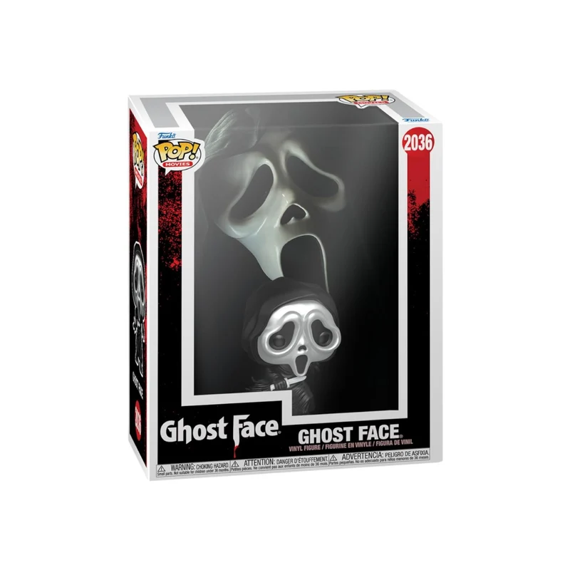 Ghost Face (Metallic) #2036 Funko Pop VHS Cover - Ghost Face
