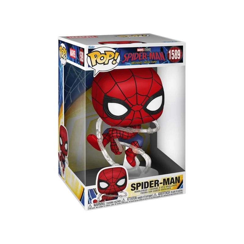 Spider-Man #1589 Funko Pop Jumbo - Spider-Man Brand New Day