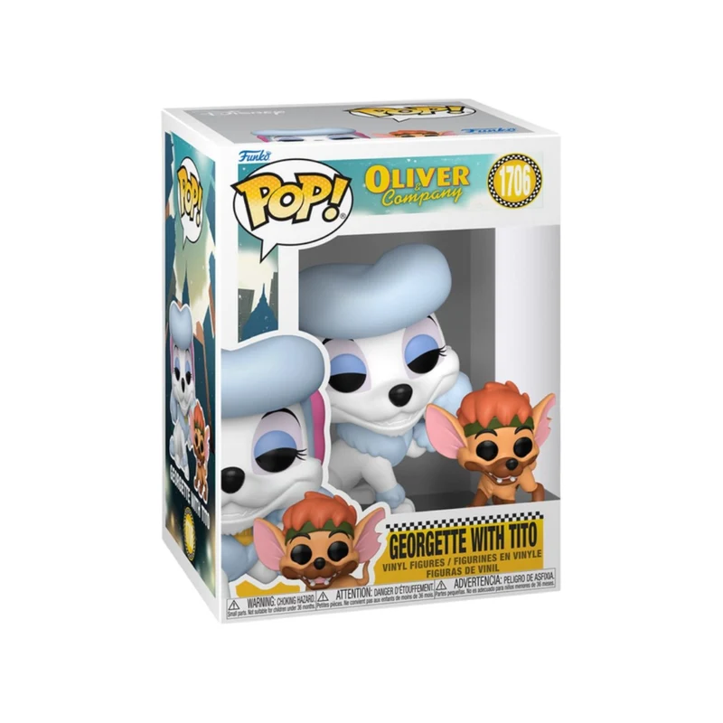 Georgette with Tito #1706 Funko Pop! & Buddy - Oliver & Company