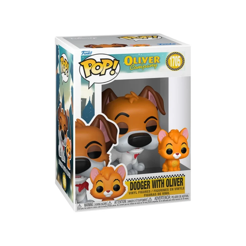 Dodger with Oliver #1705 Funko Pop! & Buddy - Oliver & Company