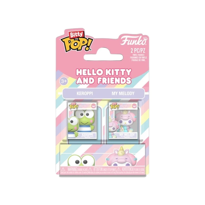 Keroppi and My Melody 2 pack Bitty Pop - Hello Kitty