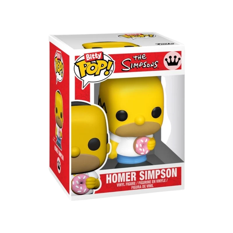Homer Simpsons and Marge Simpsons 2 pack Bitty Pop - The Simpsons