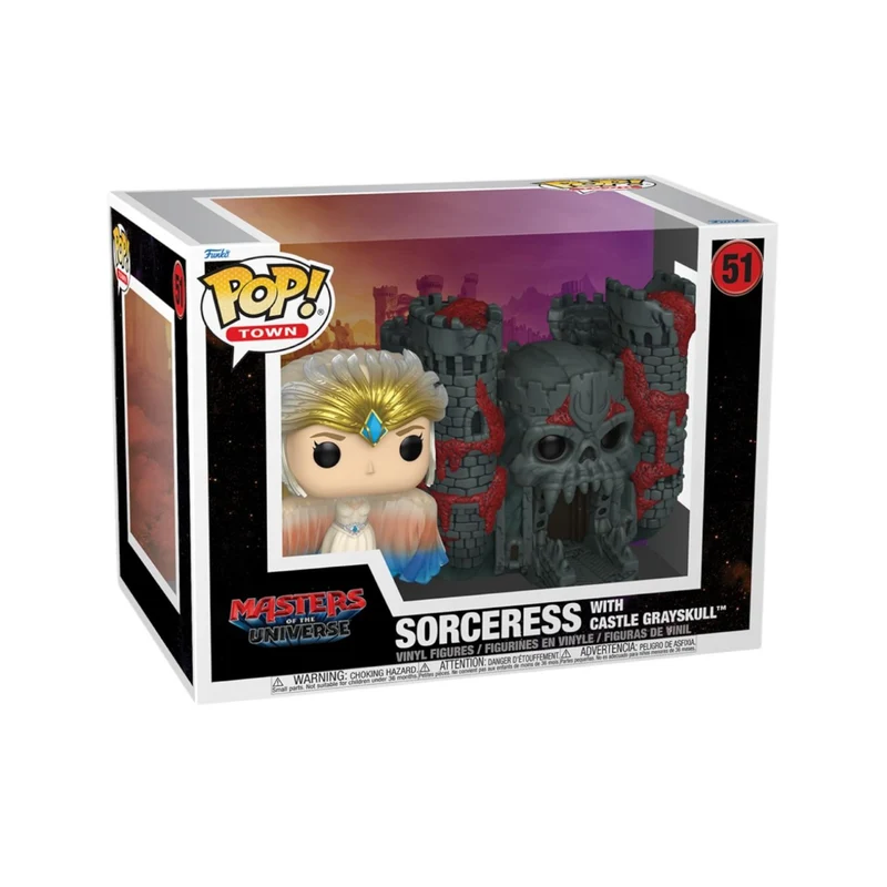 Sorceress with Castle Grayskull #51 Funko Pop Town - Master of The Universe