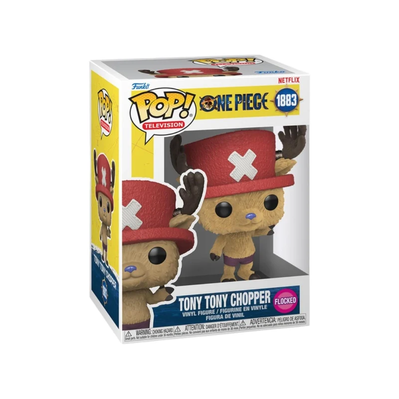 Tony Tony Chopper (Flocked) #1883 Funko Pop - One Piece (Live Action)