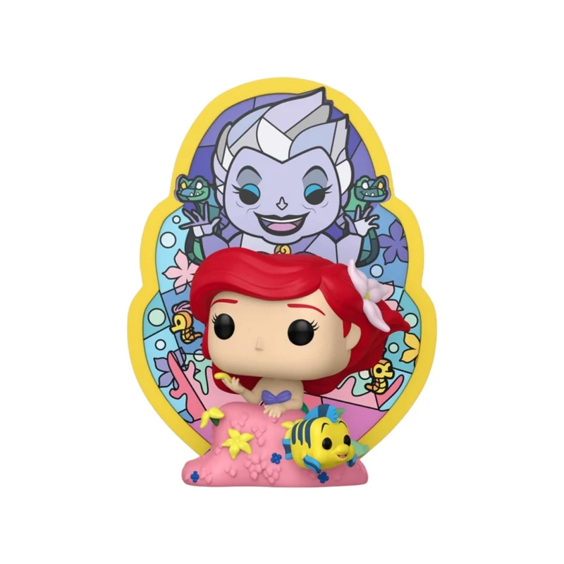 Ariel (Ursula Stained Glass)#1702 Funko Deluxe Pop - The Little Mermaid