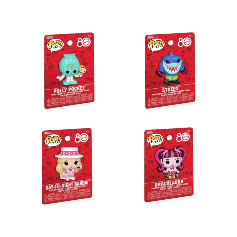 Retro Toys Funko Pop PVC Pins