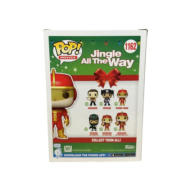 Turbo Man #1162 (Flying) Funko Pop! - Jingle All the Way - Amazon Exclusive - Condition 8.5/10