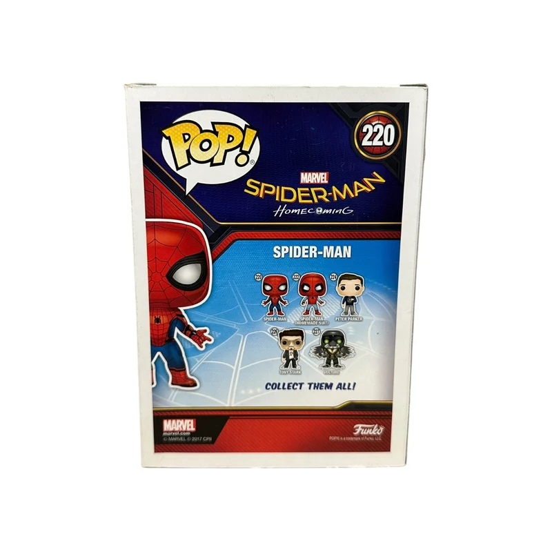 Spider-Man #220 Funko Pop! - Spider-Man: Homecoming - Asia Exclusive - Condition 8/10