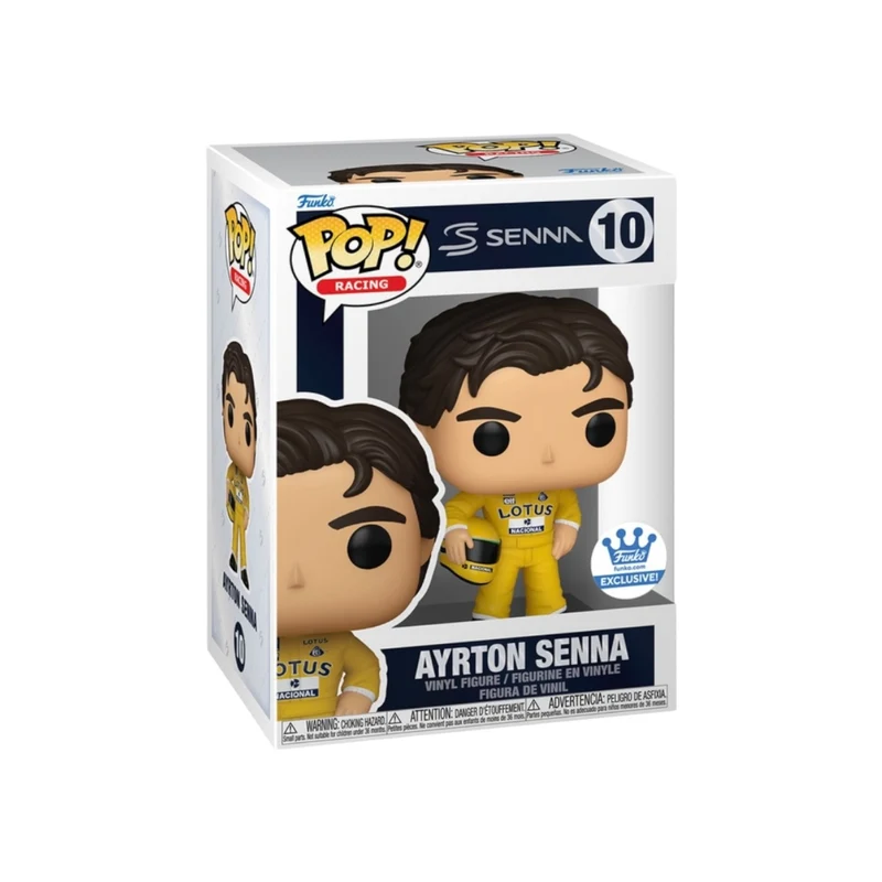 Ayrton Senna #10 (Lotus Racing Suit) Funko Pop! - Senna - Funko Shop Exclusive