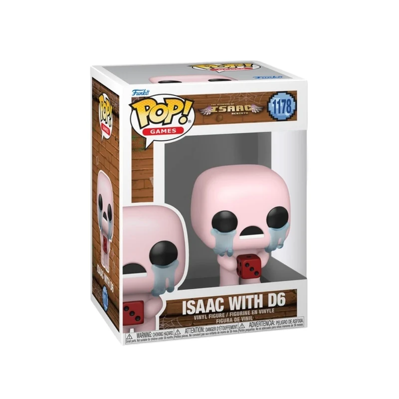 Isaac with D6 #1178 Funko Pop - The Binding of Isaac - PREORDER