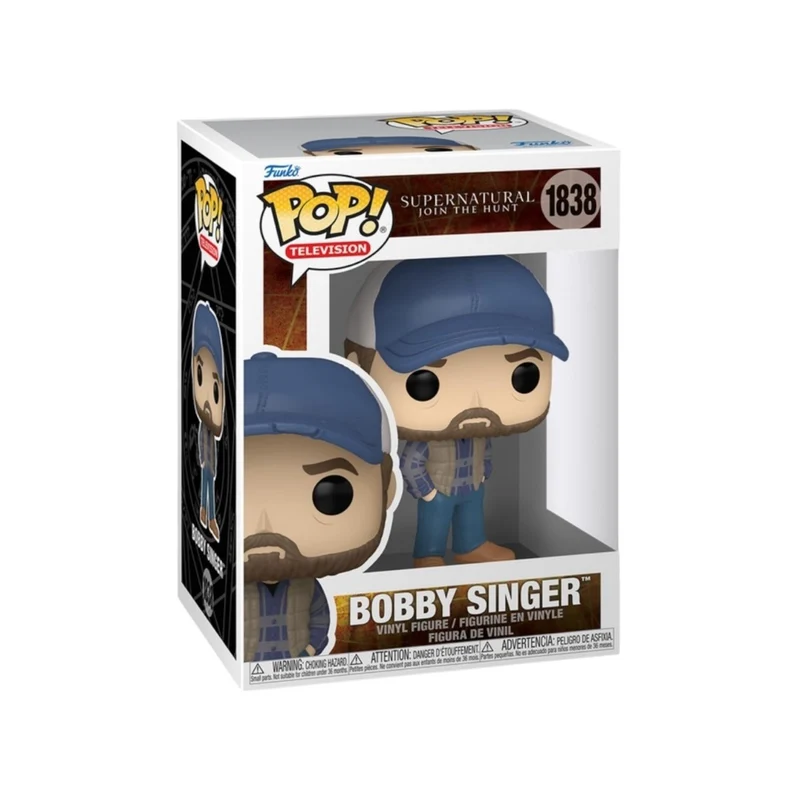 Bobby Singer #1838 Funko Pop - Supernatural: Join the Hunt