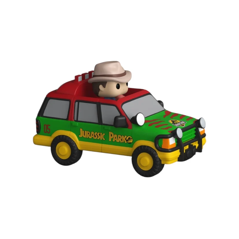 Dr. Alan Grant and Jurassic SUV Funko Bitty Pop Ride - Jurassic Park