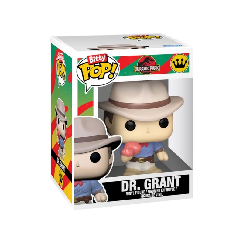 Dr. Alan Grant and Jurassic SUV Funko Bitty Pop Ride - Jurassic Park
