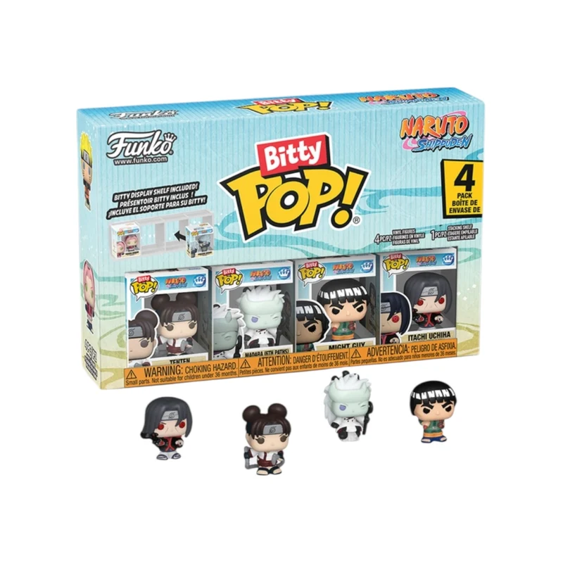Battles Funko 4 Pack Bitty Pop - Naruto: Shippuden - Chance of Chase