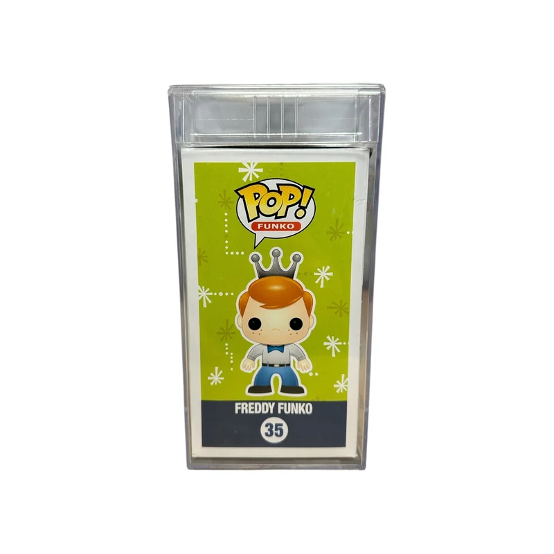Freddy Funko as Football (Blue) #35 Funko Pop! - SDCC 2015 Exclusive LE24 Pcs - PSA 7.5/10