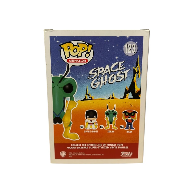 Zorak #123 Funko Pop! - Space Ghost - SDCC 2016 Shared Exclusive - Condition 8/10