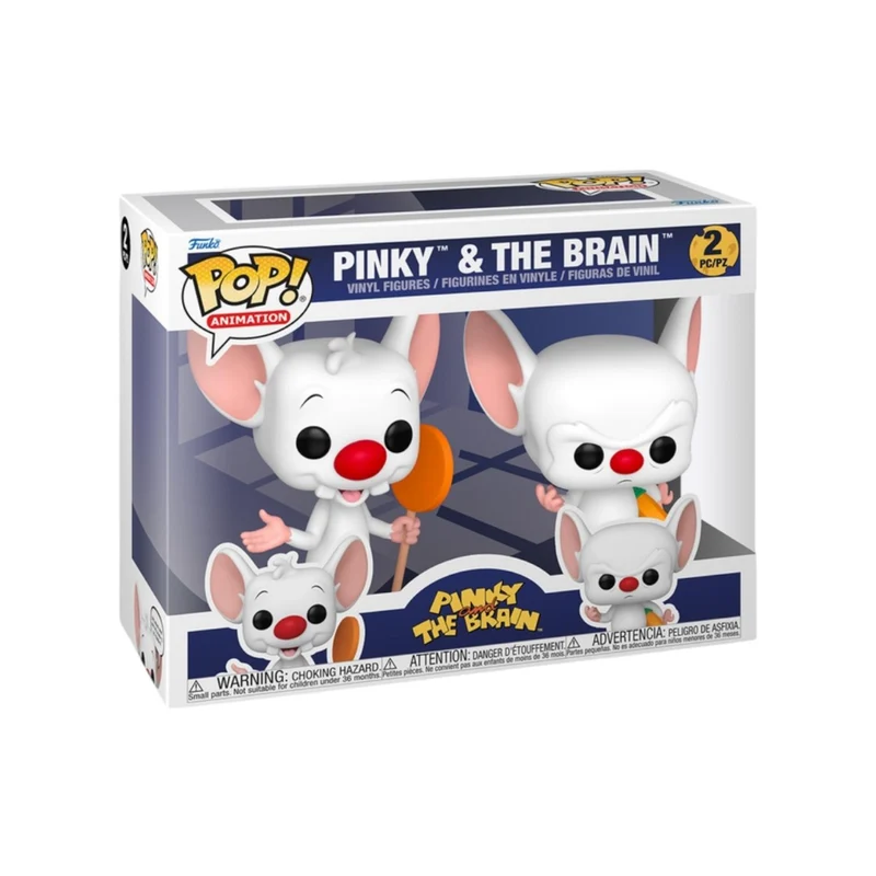 Pinky & The Brain Funko 2 Pack - Pinky and The Brain