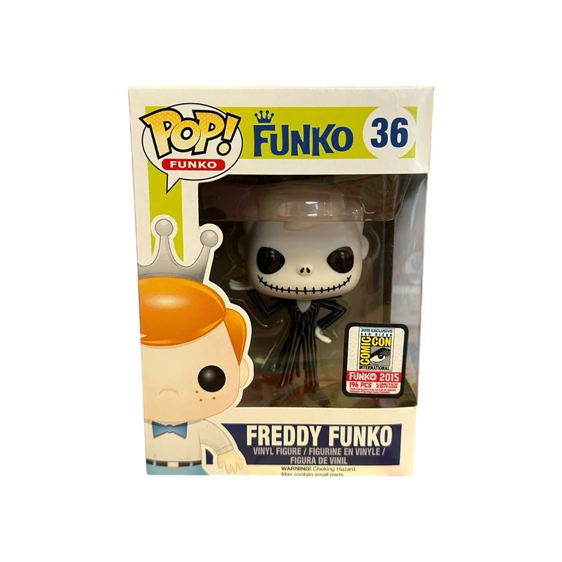 Freddy Funko as Jack Skellington #36 Funko Pop! - SDCC 2015 Exclusive LE196 Pcs - Condition 8.5/10