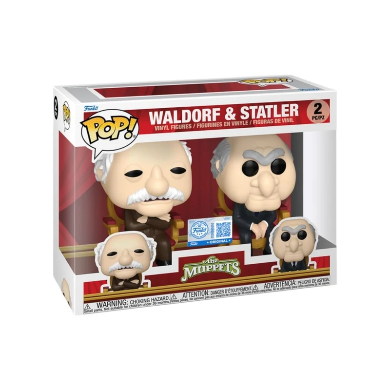 Waldorf & Statler 2 pack Funko Pop - The Muppets
