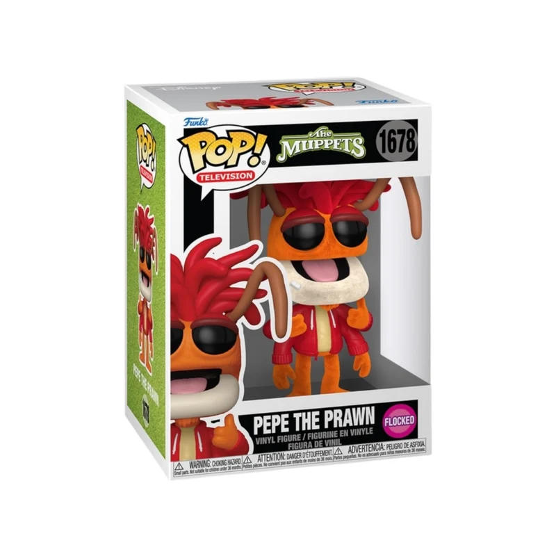 Pepe the Prawn (Flocked) #1678 Funko Pop - The Muppets