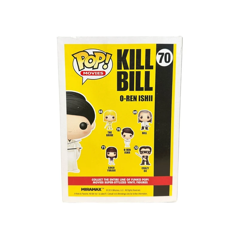 O-Ren Ishii #70 Funko Pop! - Kill Bill - Condition 7.5/10