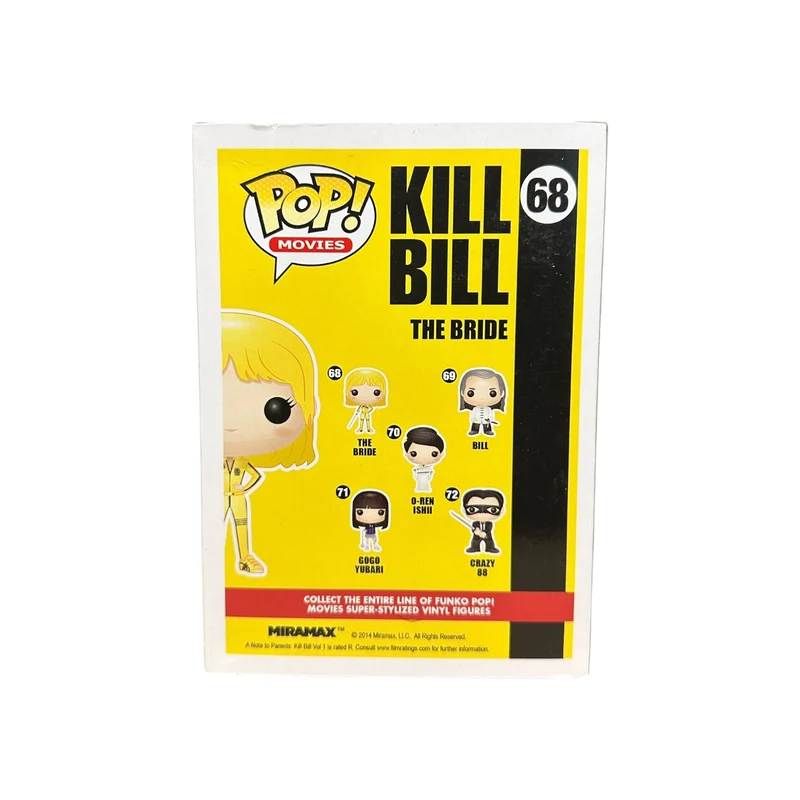 The Bride #68 Funko Pop! - Kill Bill - Condition 8.5/10