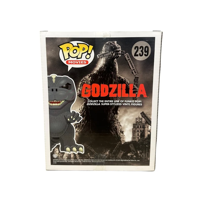 Godzilla #239 (Burning) Deluxe Funko Pop! - Godzilla - Underground Toys Exclusive - Condition 7.5/10