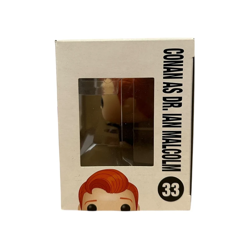 Conan as Dr. Ian Malcolm #33 Funko Pop! - Conan / Jurassic Park 25th Anniversary - Condition 9/10