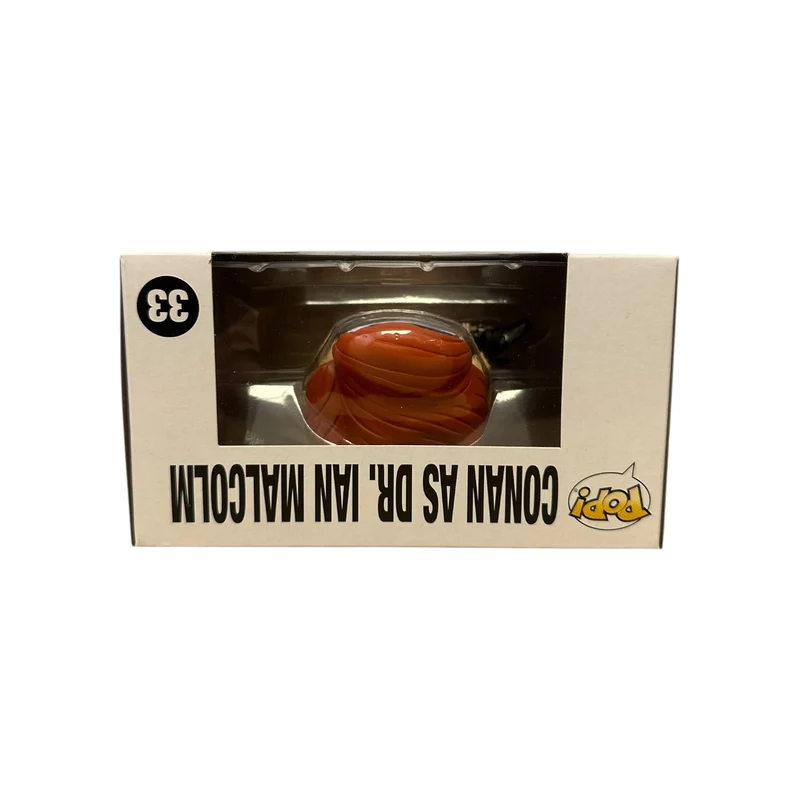 Conan as Dr. Ian Malcolm #33 Funko Pop! - Conan / Jurassic Park 25th Anniversary - Condition 9/10