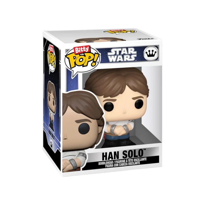 Princess Leia & Han Solo Funko 2 Pack Bitty Pop - Star Wars