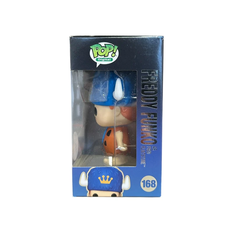 Freddy Funko as Fred Flintstone #168 Funko Pop! - The Flintstones - NFT Release Exclusive LE2000 Pcs - Condition 7.5/10