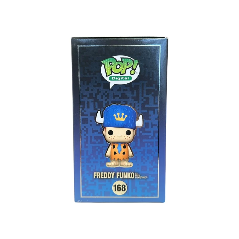 Freddy Funko as Fred Flintstone #168 Funko Pop! - The Flintstones - NFT Release Exclusive LE2000 Pcs - Condition 7.5/10