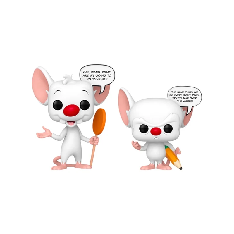 Pinky & The Brain (Glow in the dark) 2pack Funko Pop - Pinky and The Brain - PREORDER