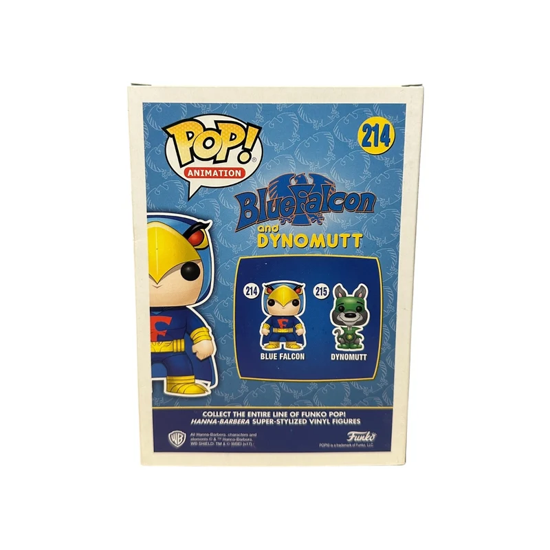 Blue Falcon #214 Funko Pop! - Blue Falcon and Dynomutt - ECCC 2017 Official Convention Exclusive LE3000 Pcs - Condition 8/10