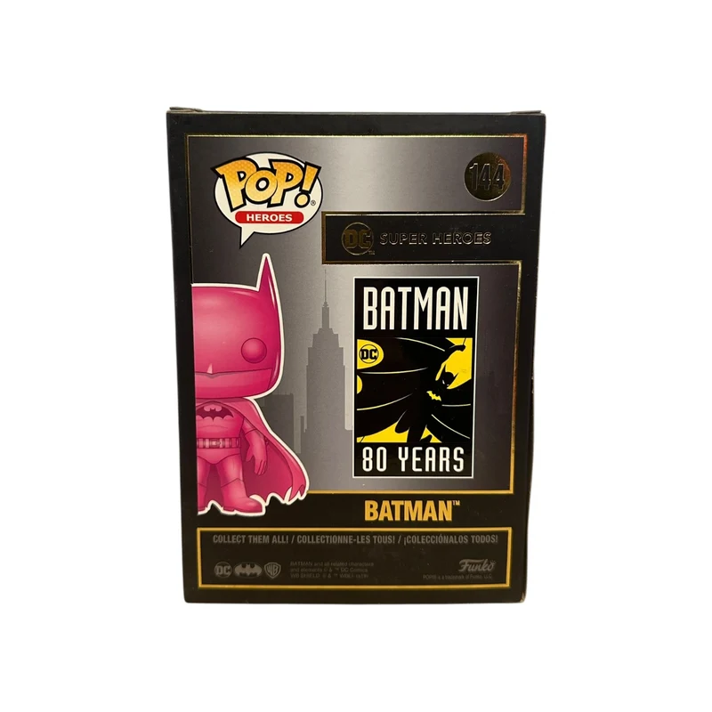 Batman #144 (Pink Chrome) Funko Pop! - DC Super Heroes - NYCC 2019 Exclusive LE1500 Pcs - Condition 7.5/10