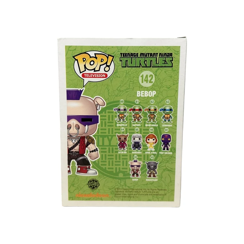 Bebop #142 Funko Pop! - Teenage Mutant Ninja Turtles - Condition 8.5/10
