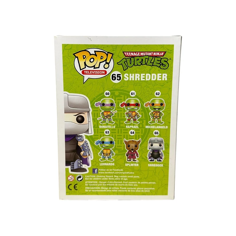Shredder #65 Funko Pop! - Teenage Mutant Ninja Turtles - Condition 8/10