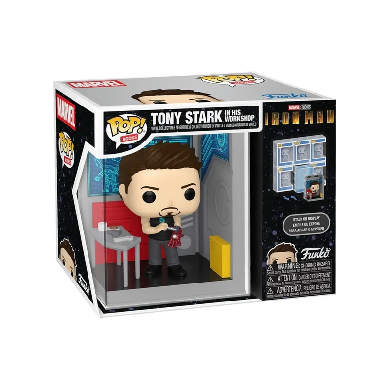 Tony Stark In Workshop Funko Nooks Pop! - Iron Man - Marvel